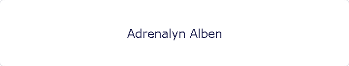 Adrenalyn Alben